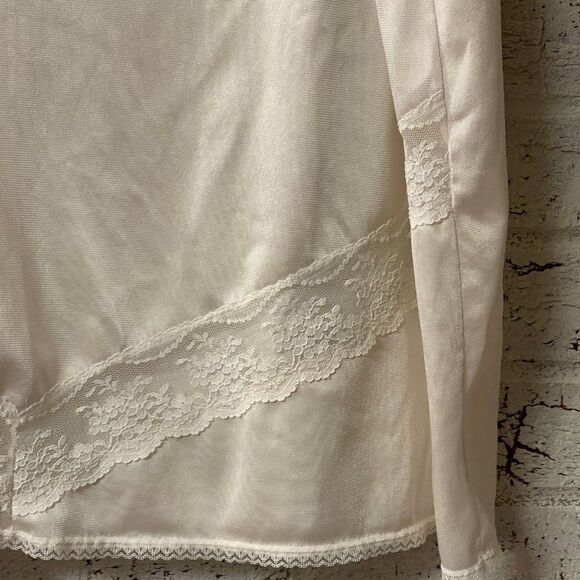 Vintage Formfit A Cut Above Lace Half Slip XL Tall - Picture 2 of 10